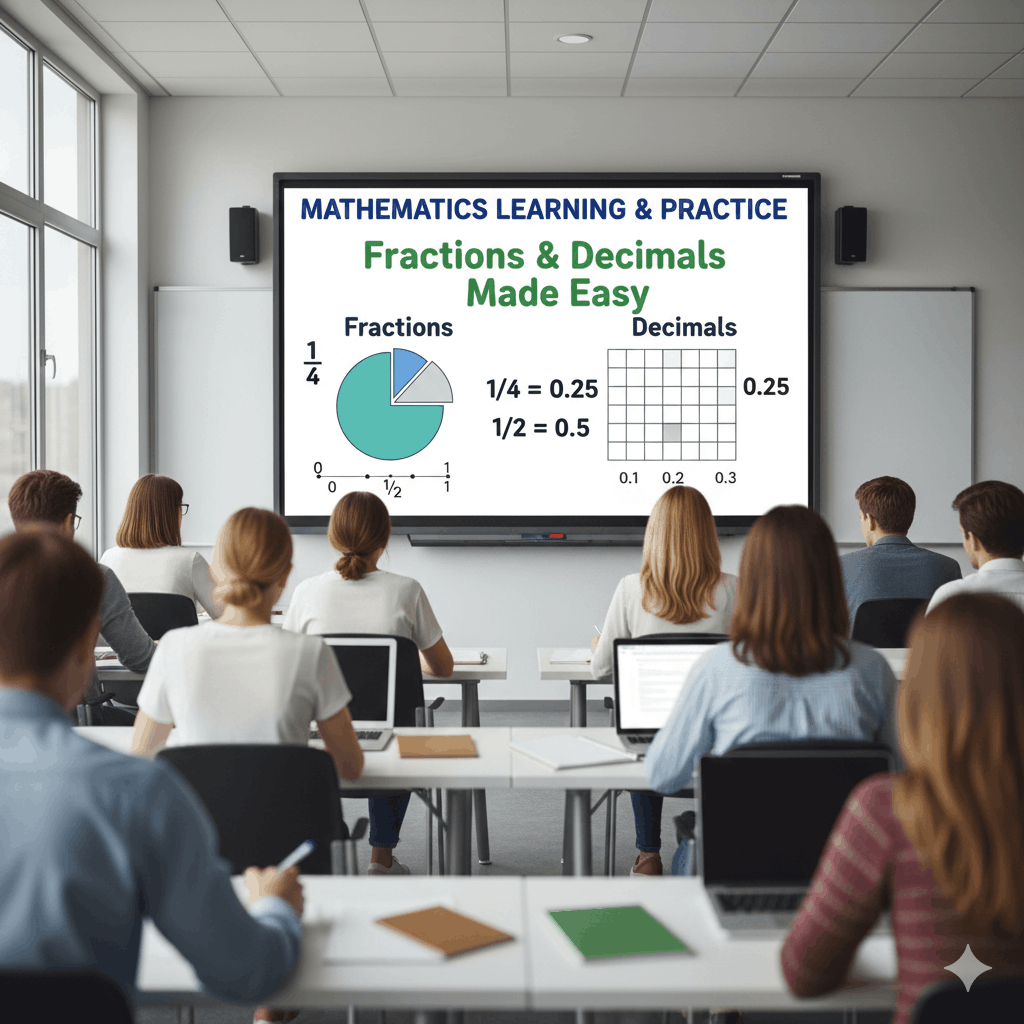 Fractions & Decimals Made Easy